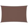 Voir la diapositive 2 : VIDAXL Voile de parasol tissu oxford rectangulaire 2x5 m marron