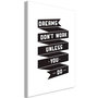 Voir la diapositive 1 : Paris Prix Tableau Imprimé  Dreams Don't Work