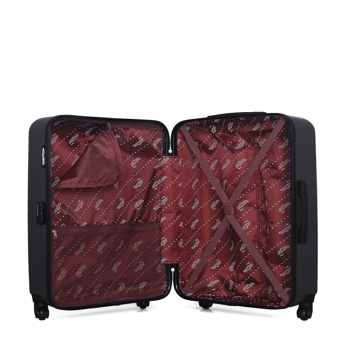 AMERICAN TRAVEL AMERICAN TRAVEL - Set de 4 Valises BRONX-M 75 cm 4 Roues