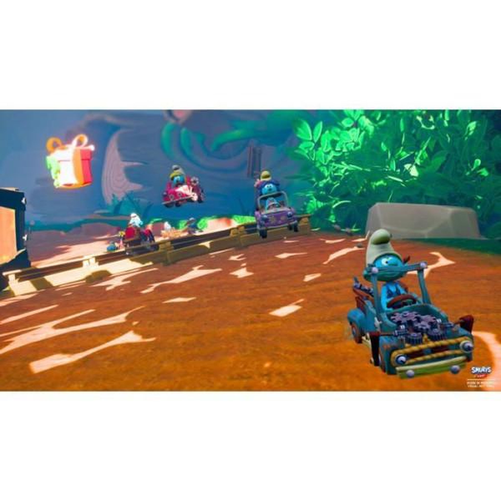 Voir la diapositive 2 : MICROIDS Schtroumpfs Kart PS4