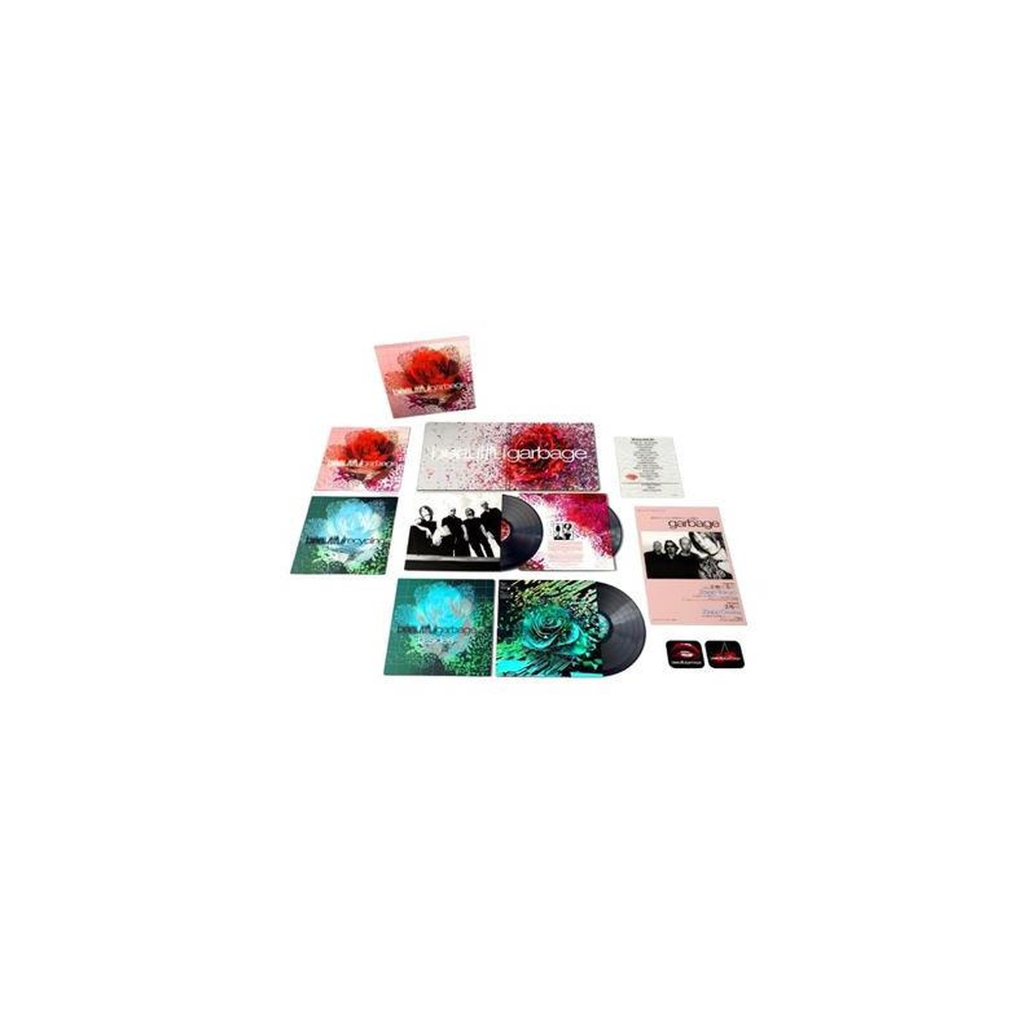 Garbage beautiful garbage deluxe — coffret cd remasterisé 20e anniversaire, 3 disques, édition limitée