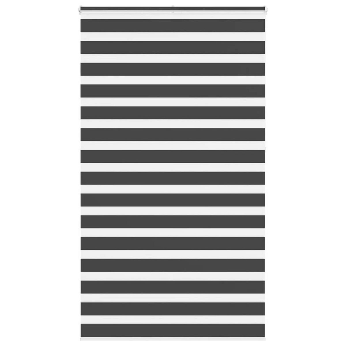 VIDAXL Store zebre noir 130x230 cm largeur du tissu 125,9 cm polyester