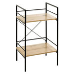 Paris Prix Table d'Appoint 2 Niveaux  Fidelo  62cm Chêne