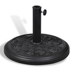 VIDAXL Socle de parasol rond Resine