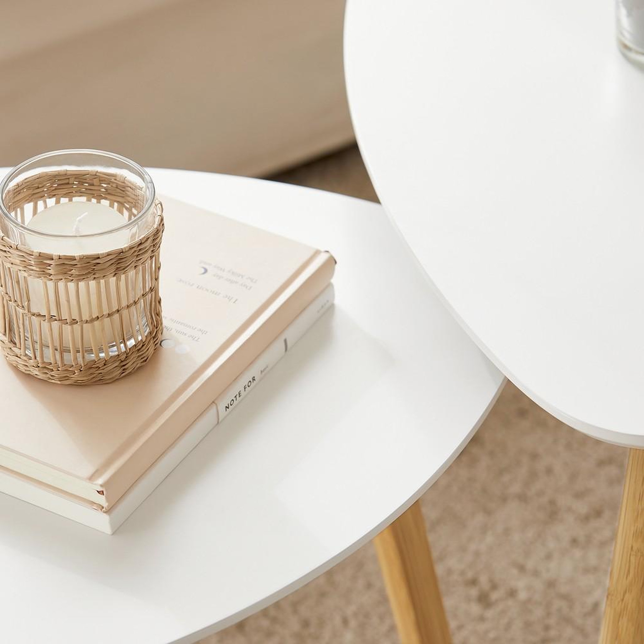 Voir la diapositive 5 : SOBUY SoBuy - Table D'appoint Set de - Nordique - FBT74