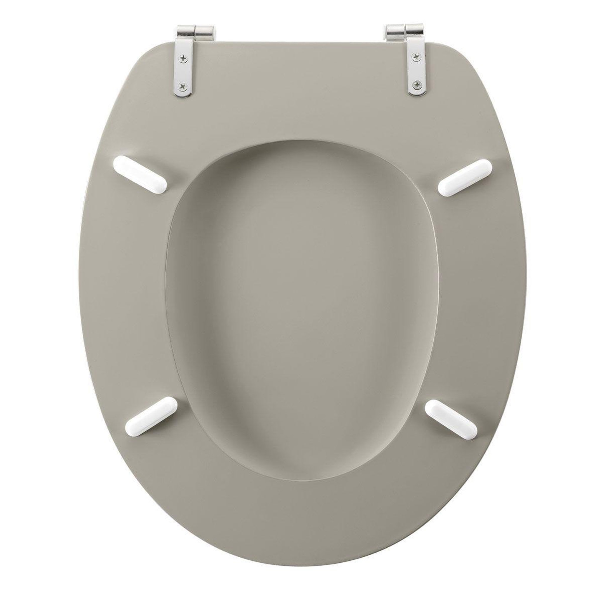 Voir la diapositive 4 : Douceur d'Intérieur Abattant wc  matteis  46cm taupe
