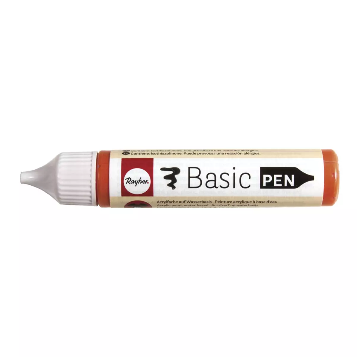 Rayher Basic - Pen, orange, Flacon 28ml