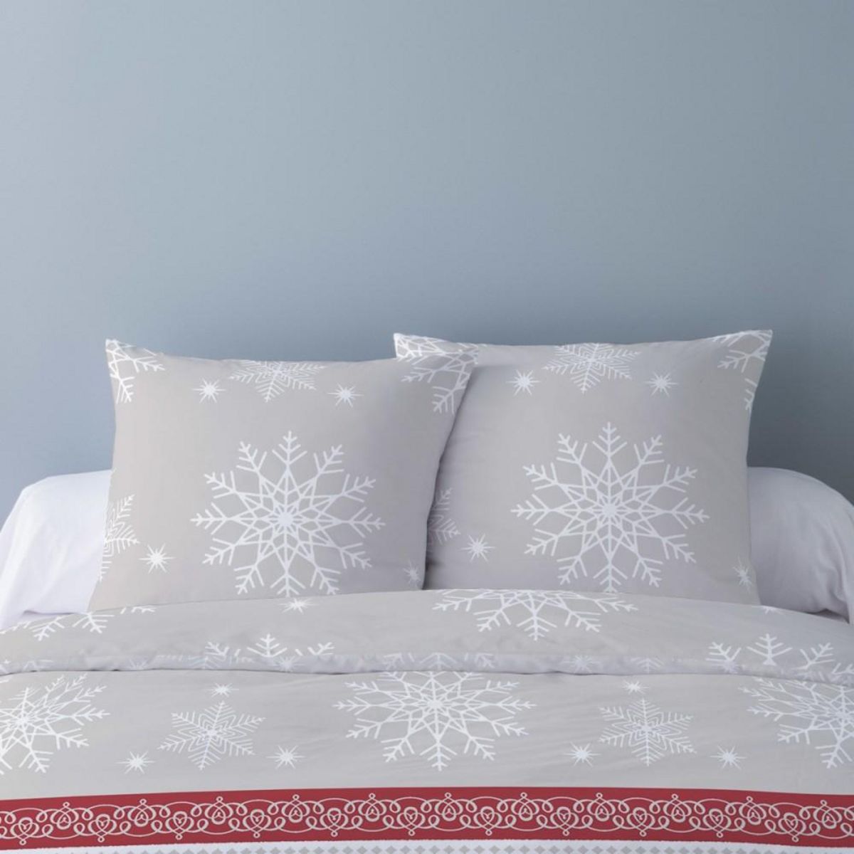 Dourev Housse de couette 260x240 VIXEN + 2 taies matière Polaire