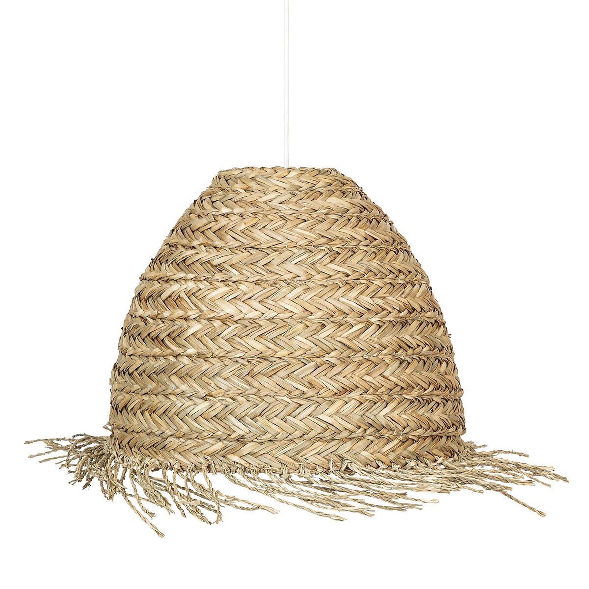 Voir la diapositive 3 : ATMOSPHERA Abat-jour en roseau  hania  37cm naturel