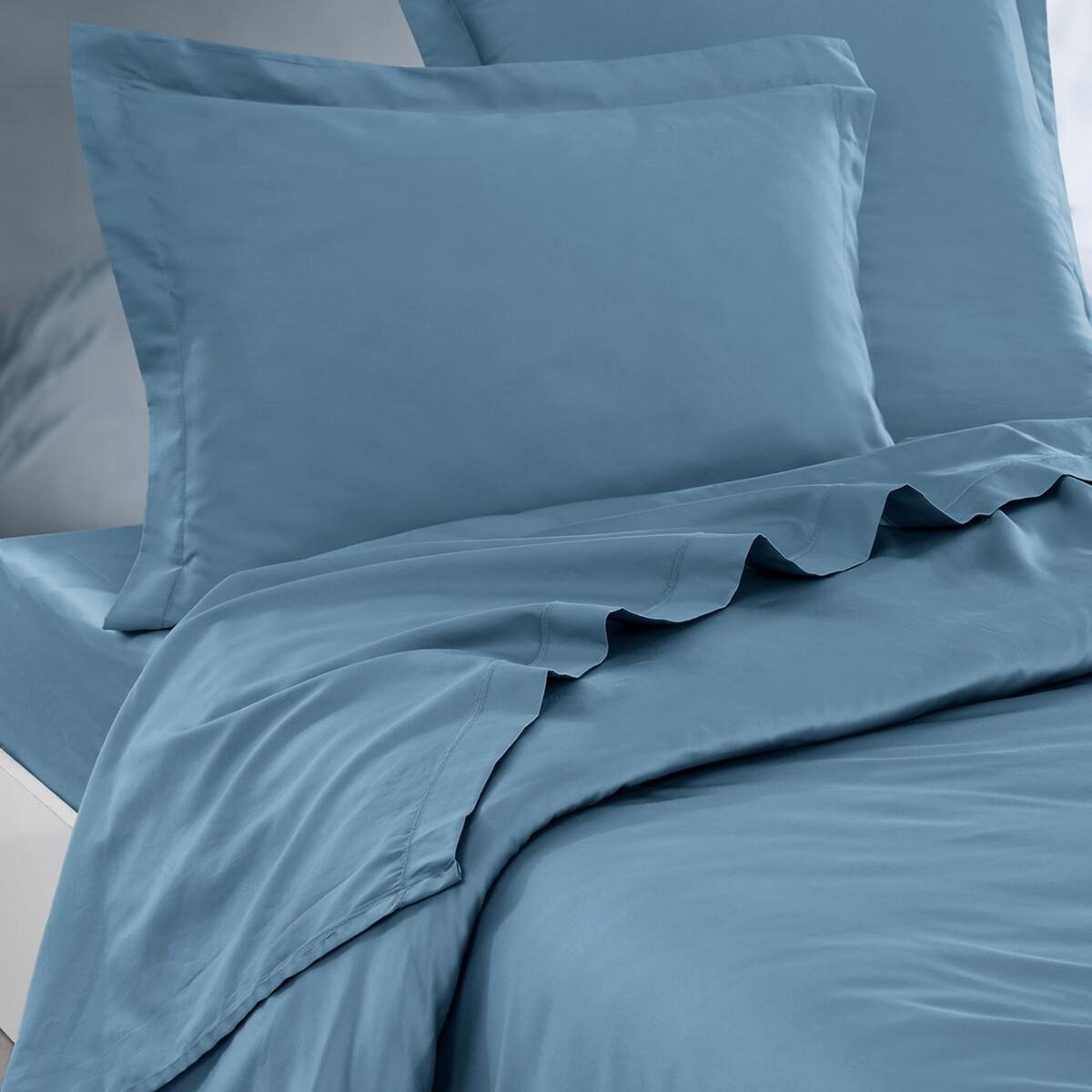 Sensei Maison Drap plat en percale de coton SOFT PERCALE