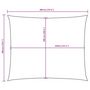Voir la diapositive 6 : VIDAXL Voile de parasol tissu oxford rectangulaire 3x4 m noir