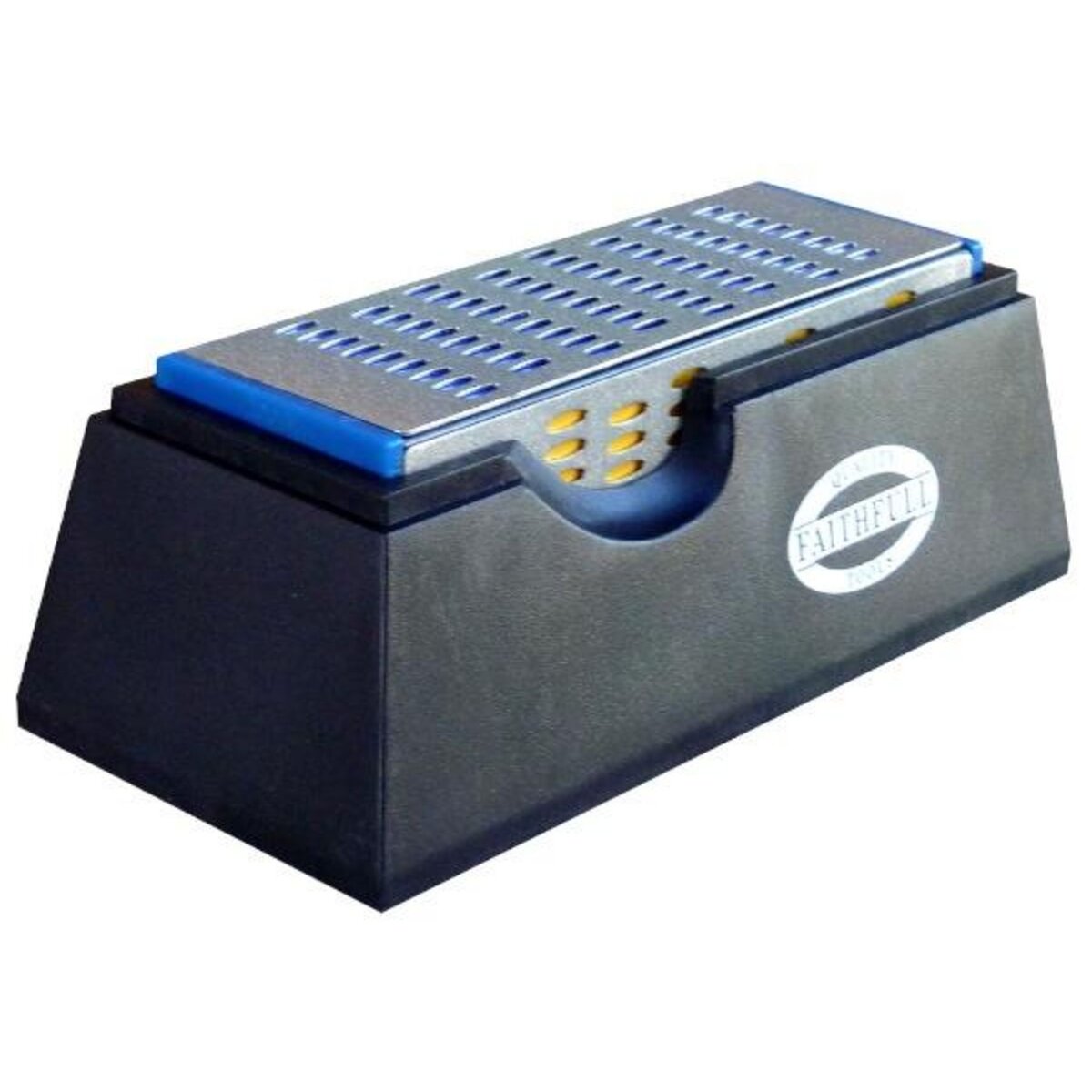 FAITHFULL Pierre d'affûtage au diamant 4 faces