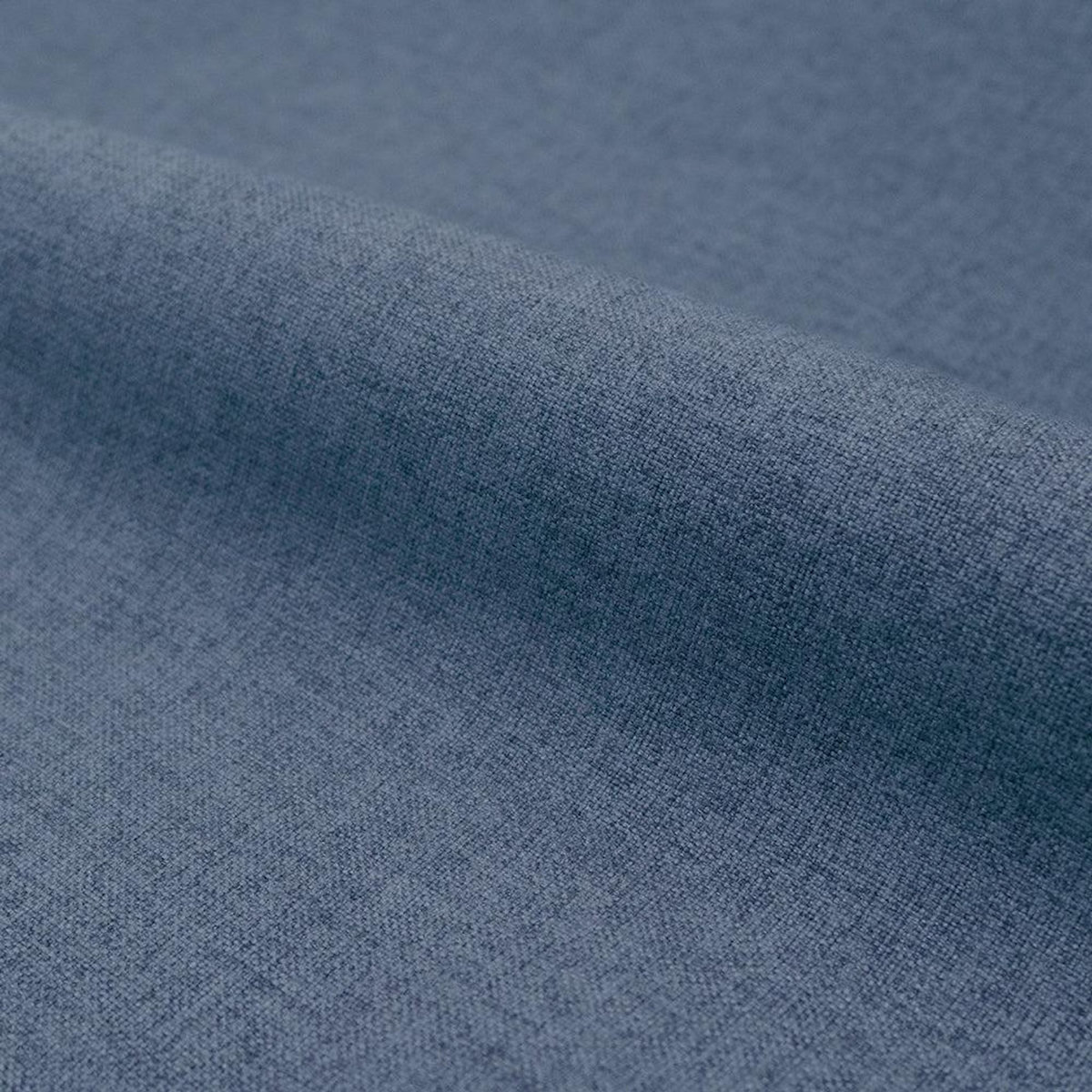 Rendez vous déco Lit double avec coffre 140x190 cm en tissu bleu-Tilly