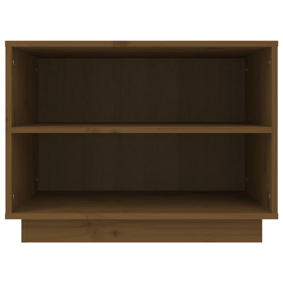 VIDAXL Armoire a chaussures Marron miel 60x34x45 cm Bois de pin massif