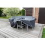 Voir la diapositive 2 : NATURE Nature Housse de mobilier de jardin tables rectangulaires 225x143x90cm