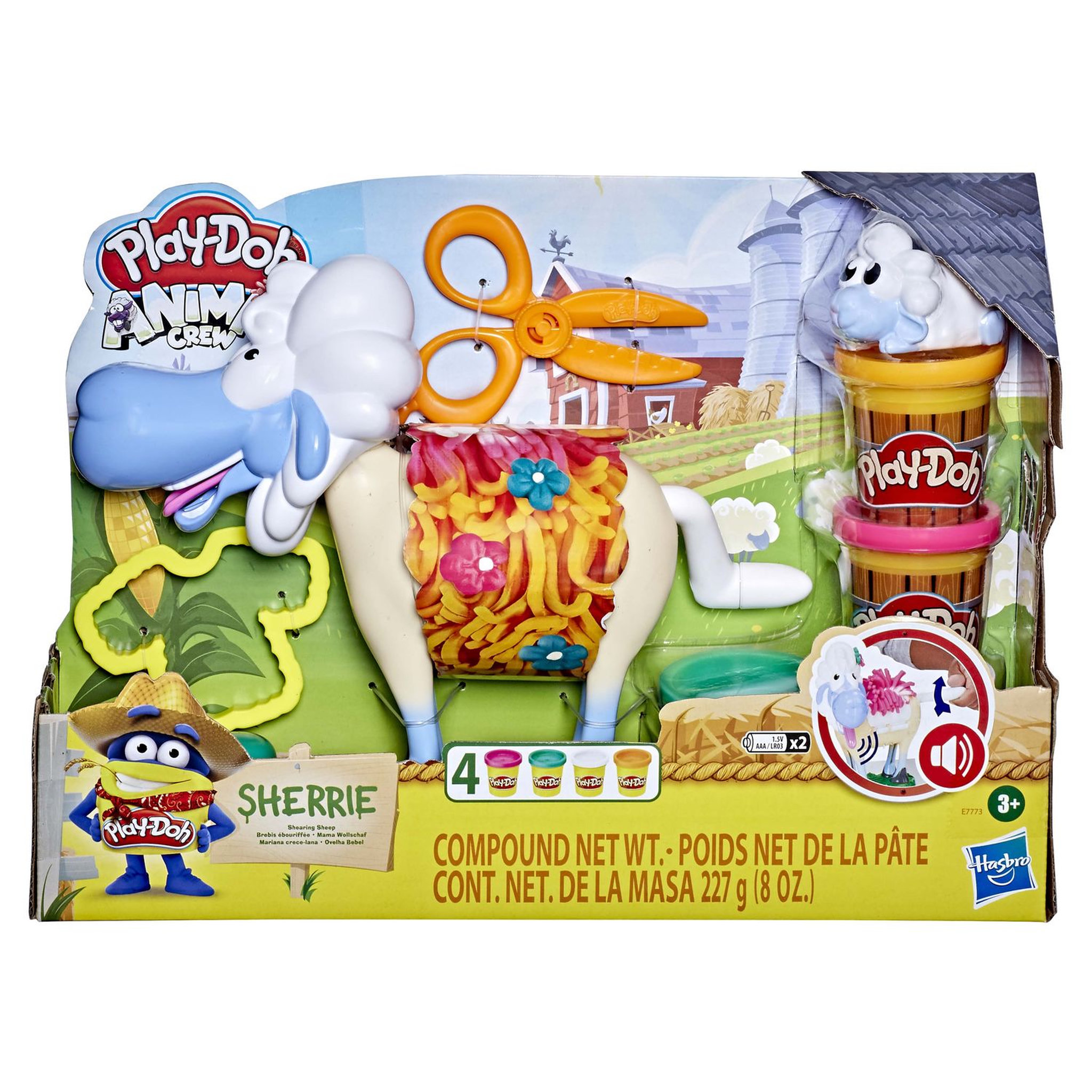 Voir la diapositive 1 : HASBRO Play-Doh Sherrie Brebis ébouriffée