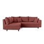 Voir la diapositive 4 : LISA DESIGN Rune - canapé d'angle gauche - 4 places - en velours côtelé