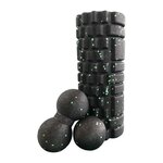 SCHILDKROT Set de massage - SCHILDKRÖT - SELF MASSAGE SET - Noir - Adulte - Fitness