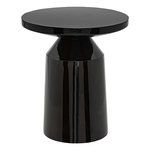 ATMOSPHERA Table d'appoint ronde en métal SITA. Coloris disponibles : Beige