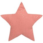 Atmosphera Kids Coussin Enfant  Berlingot Étoile  40x40cm Terracotta