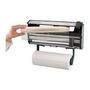 Voir la diapositive 5 : Leifheit LEIFHEIT Distributeur essuie tout papier aluminium film Parat Royal 25793 Leifheit devidoir mural pratique 3 rouleaux lames tran