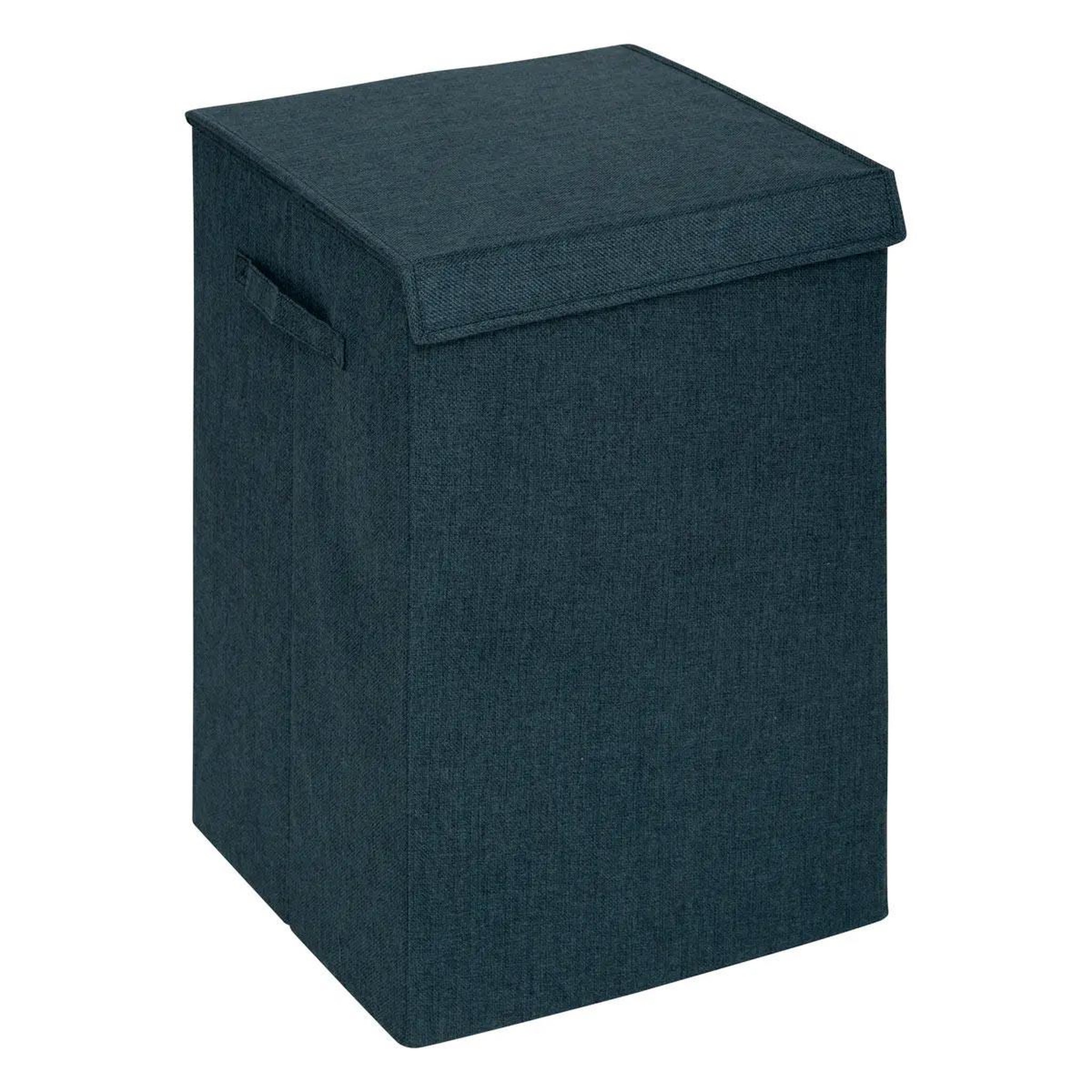 FIVE Panier à linge avec séparateur  colors  74l bleu pétrole