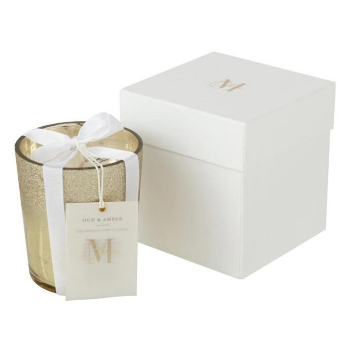 Paris Prix Bougie Parfumée  Deluxe  11cm Oud Amber
