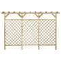 Voir la diapositive 1 : VIDAXL Cloture a treillis de jardin avec pergola 300x50x200 cm Pin