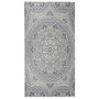 Voir la diapositive 1 : VIDAXL Tapis a tissage plat d'exterieur 80x150 cm Motif bleu