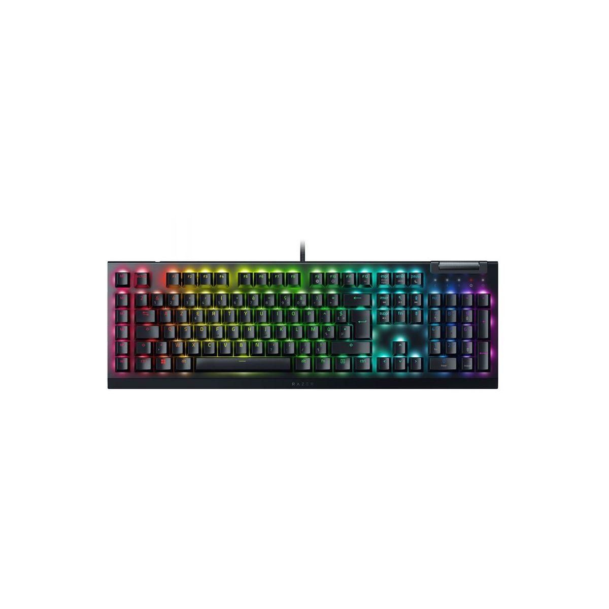 Razer Clavier gamer BLACKWIDOW V4 X SWITCH JAUNE