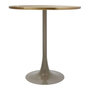 Voir la diapositive 1 : Paris Prix Table d'Appoint Design  Tami  51cm Ivoire & Taupe