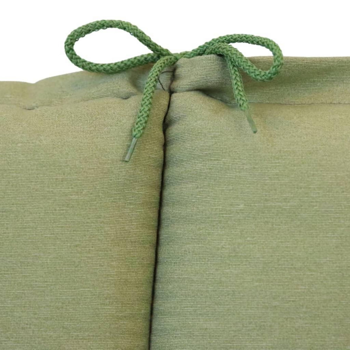 MADISON Madison Coussin de chaise a dossier haut Panama 123x50 cm Vert sauge