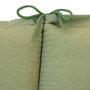Voir la diapositive 4 : MADISON Madison Coussin de chaise a dossier haut Panama 123x50 cm Vert sauge