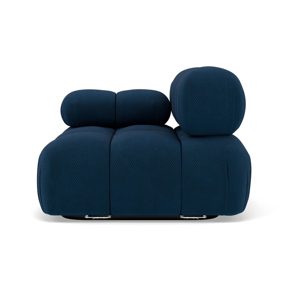 LISA DESIGN Ruby - module d'assise gauche en velours texturé