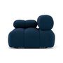 Voir la diapositive 6 : LISA DESIGN Ruby - module d'assise gauche en velours texturé