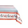 Voir la diapositive 2 : ATELIER DU COTON Nappe rectangulaire 150x250 cm Poule ou Coq