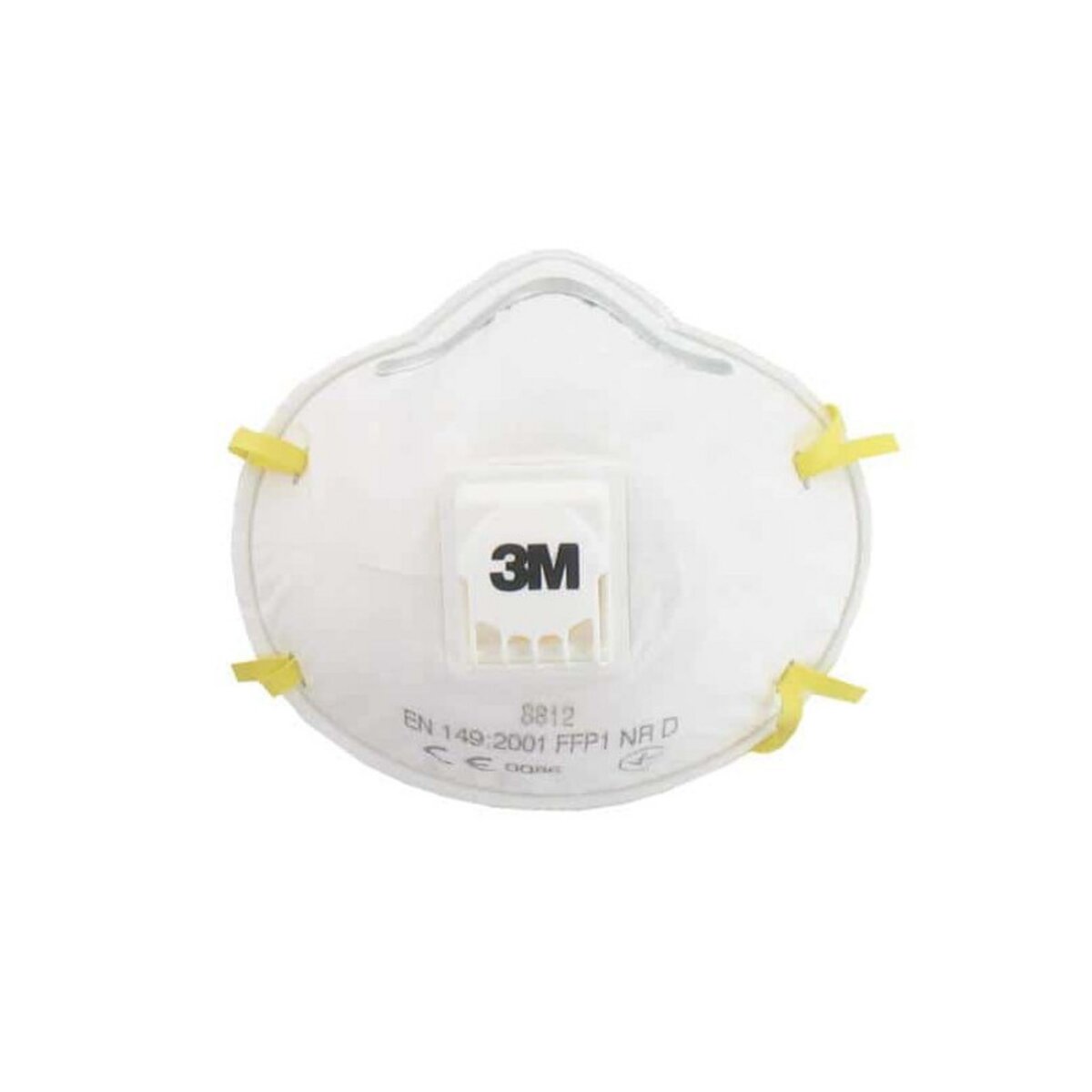 3M Masque anti poussière FFP1 avec coque - Avec soupape - Blanc