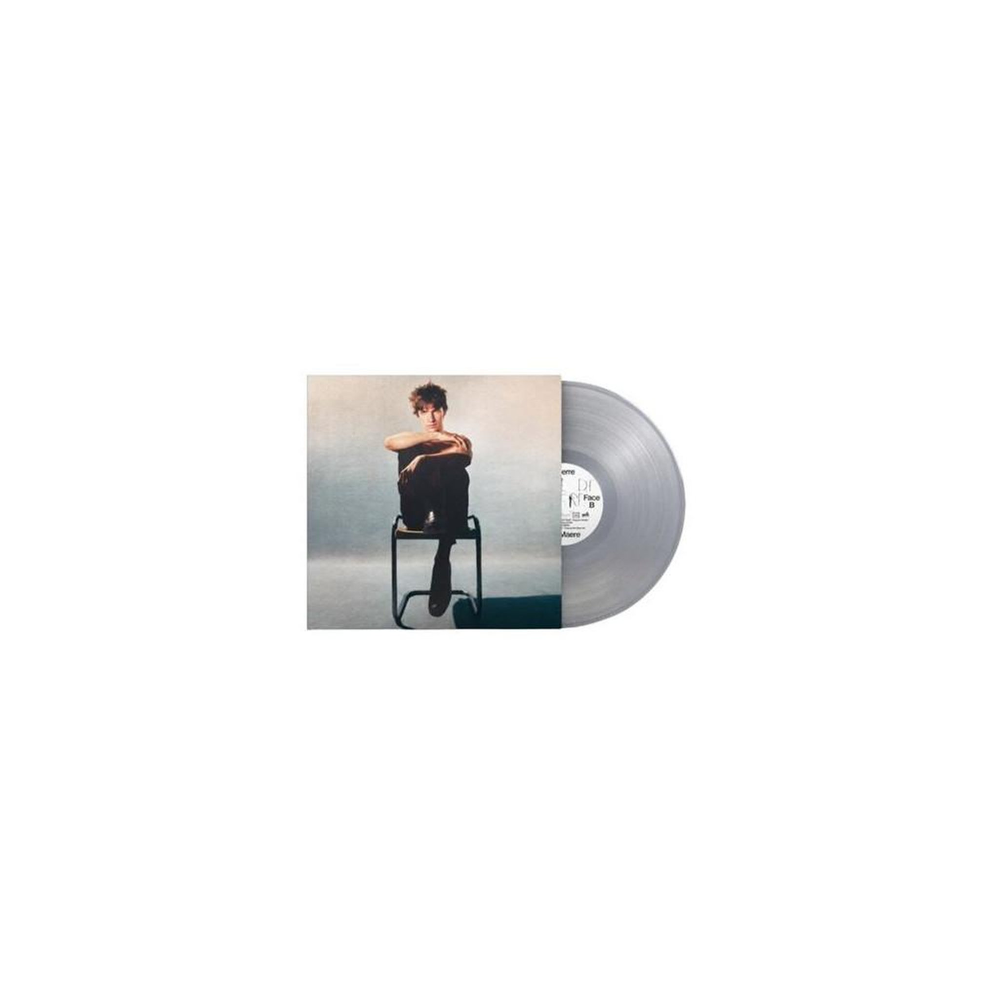 Vinyle transparent Cinq 7 « Ave de Maere » sur disque clair à légère teinte grisâtre