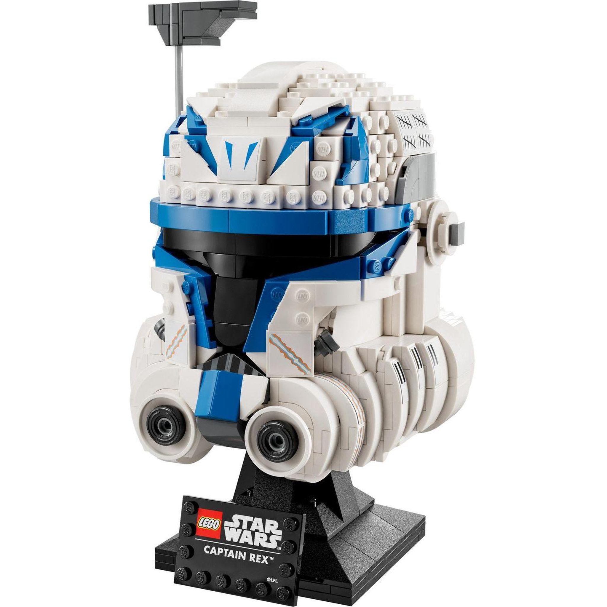 Voir la diapositive 2 : LEGO Star Wars 75349 - Le Casque du Capitaine Rex, Maquette à Construire pour Adultes