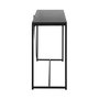 Voir la diapositive 6 : SWEEEK Console en métal noir 120 x 39 x 79cm - Industrielle - 1 barre de renfort
