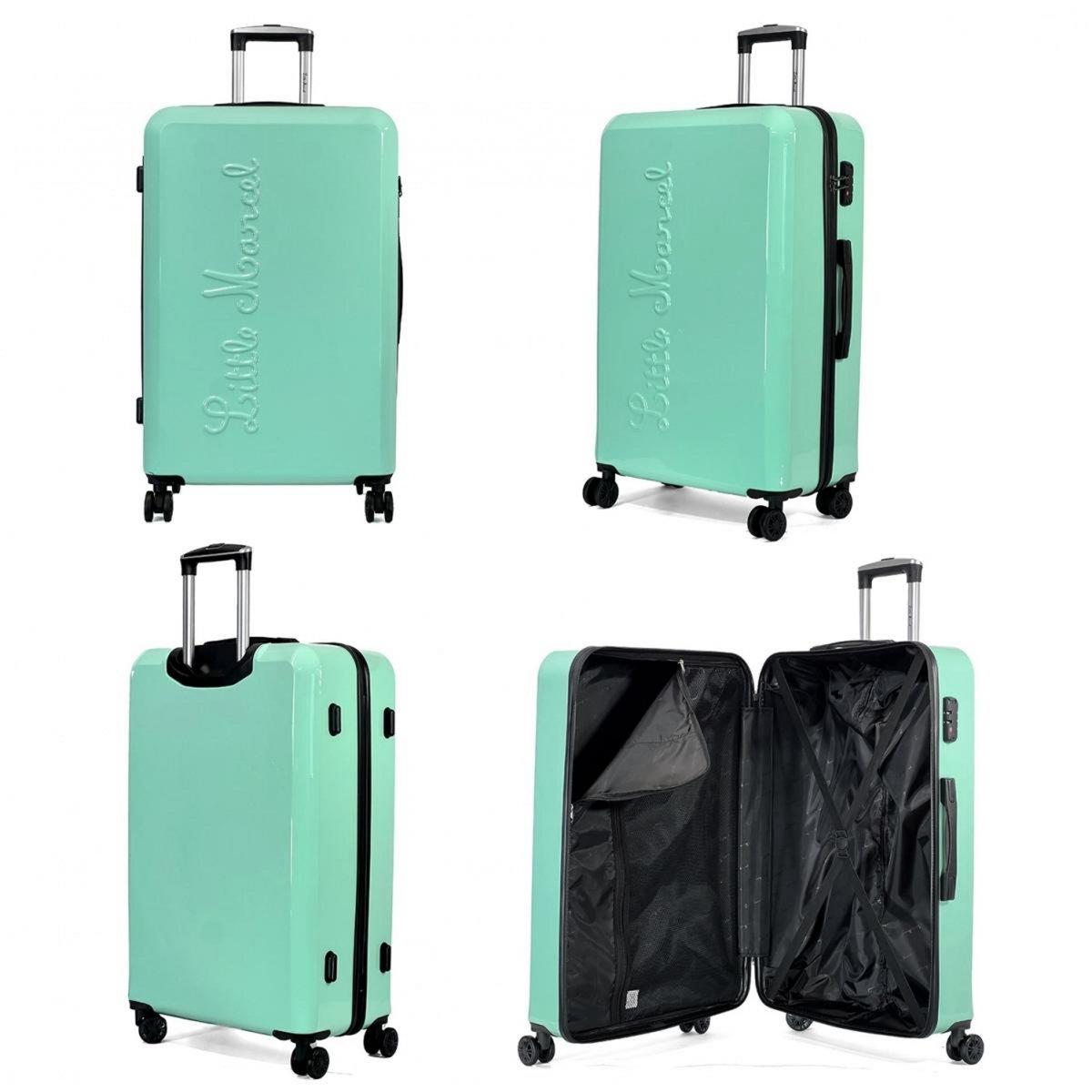 Little Marcel Grande valise rigide TSA polycarbonate 78 cm