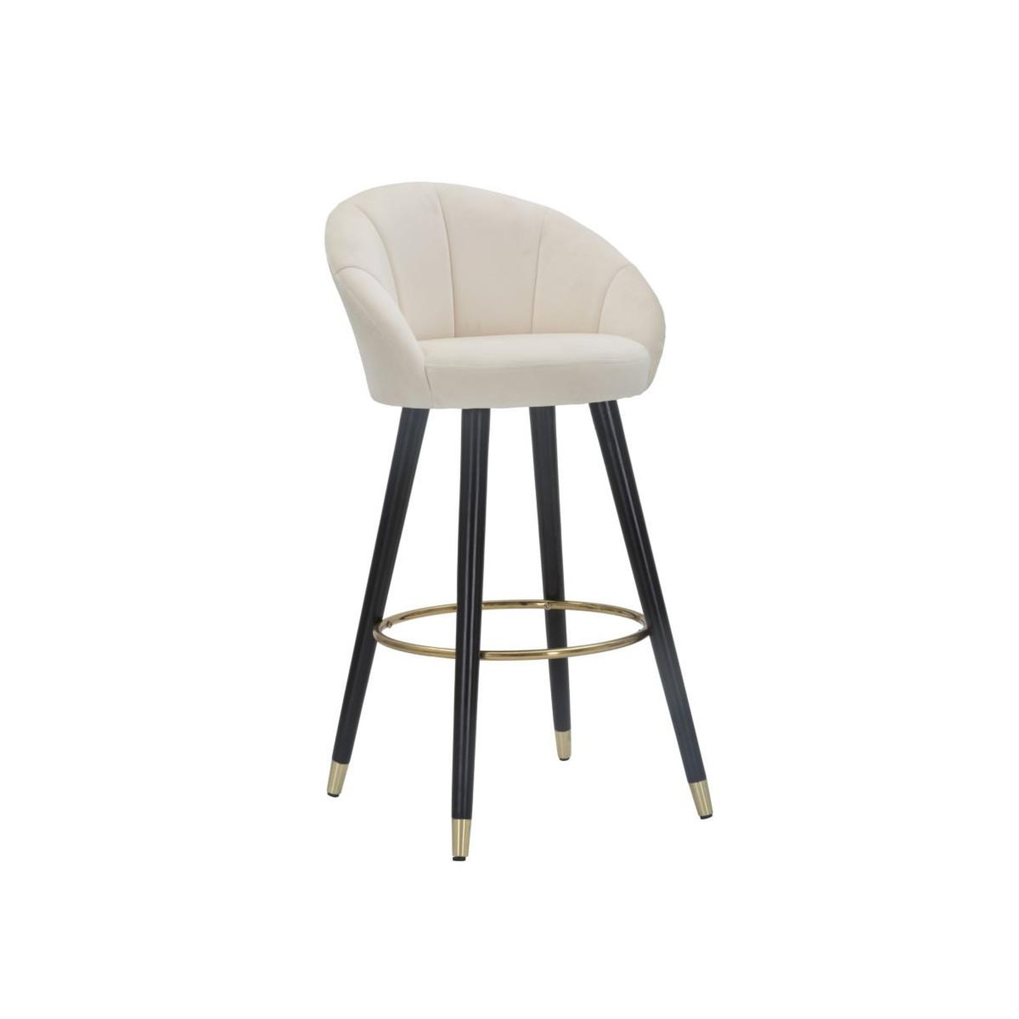 Paris Prix Tabouret de bar design  prague  104cm crème