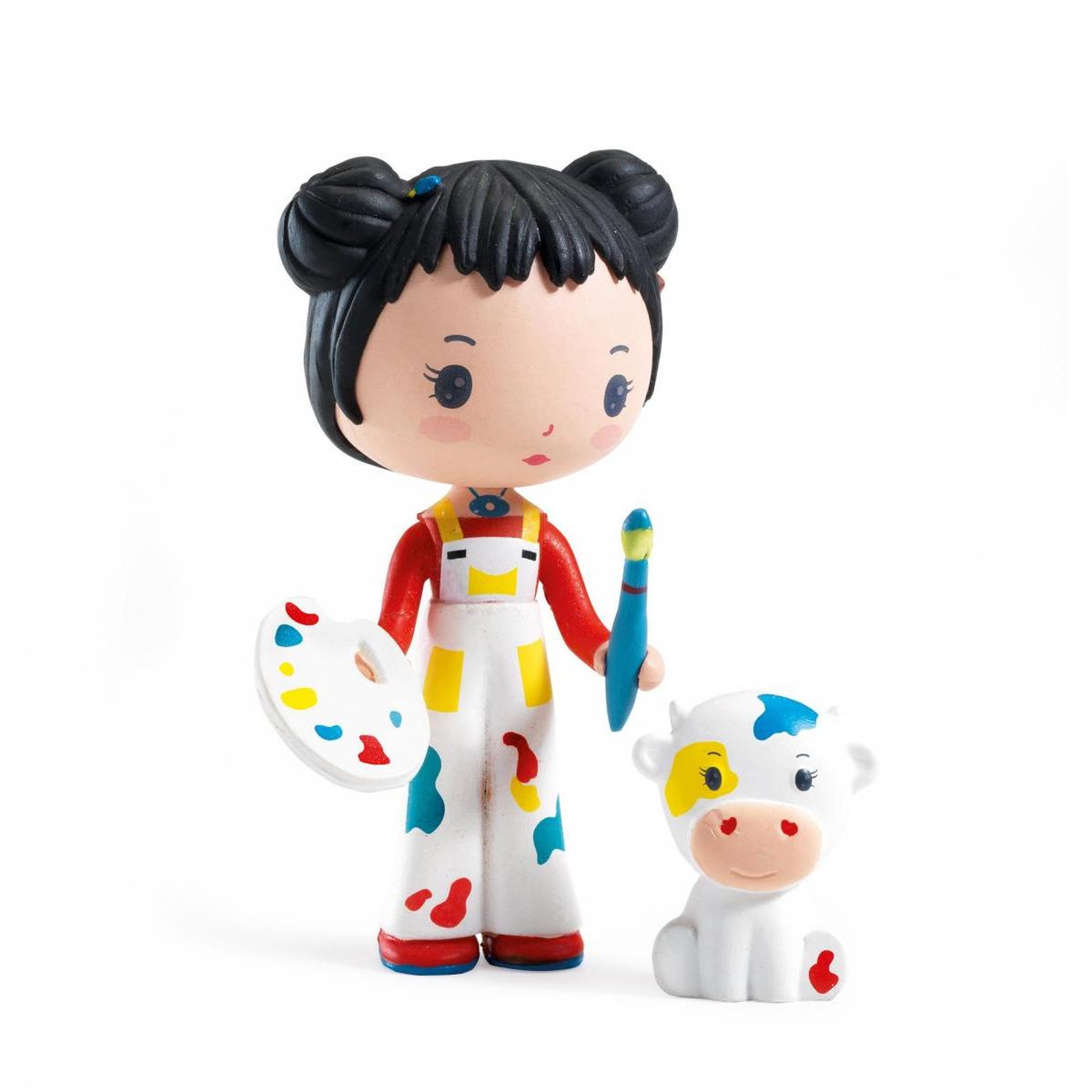 Djeco Tinyly - Figurine - Barbouille  and  Gribs