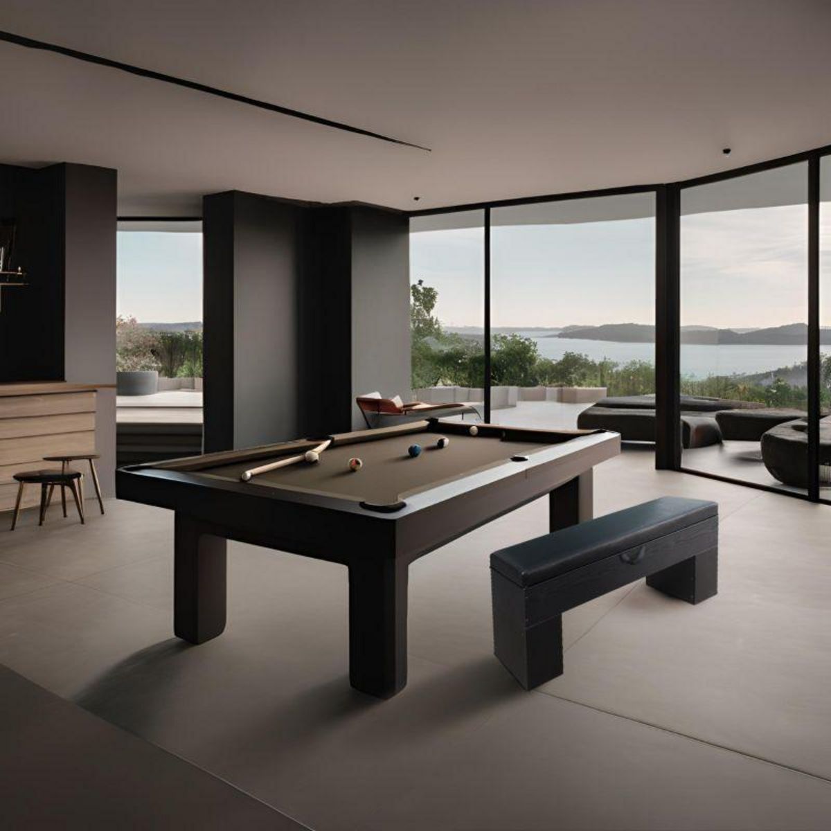 SOKKER Banc Bois avec rangement 113 x 32 cm avec coussin - Deluxe