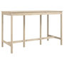 Voir la diapositive 2 : VIDAXL Table de bar 180x80x110 cm Bois massif de pin