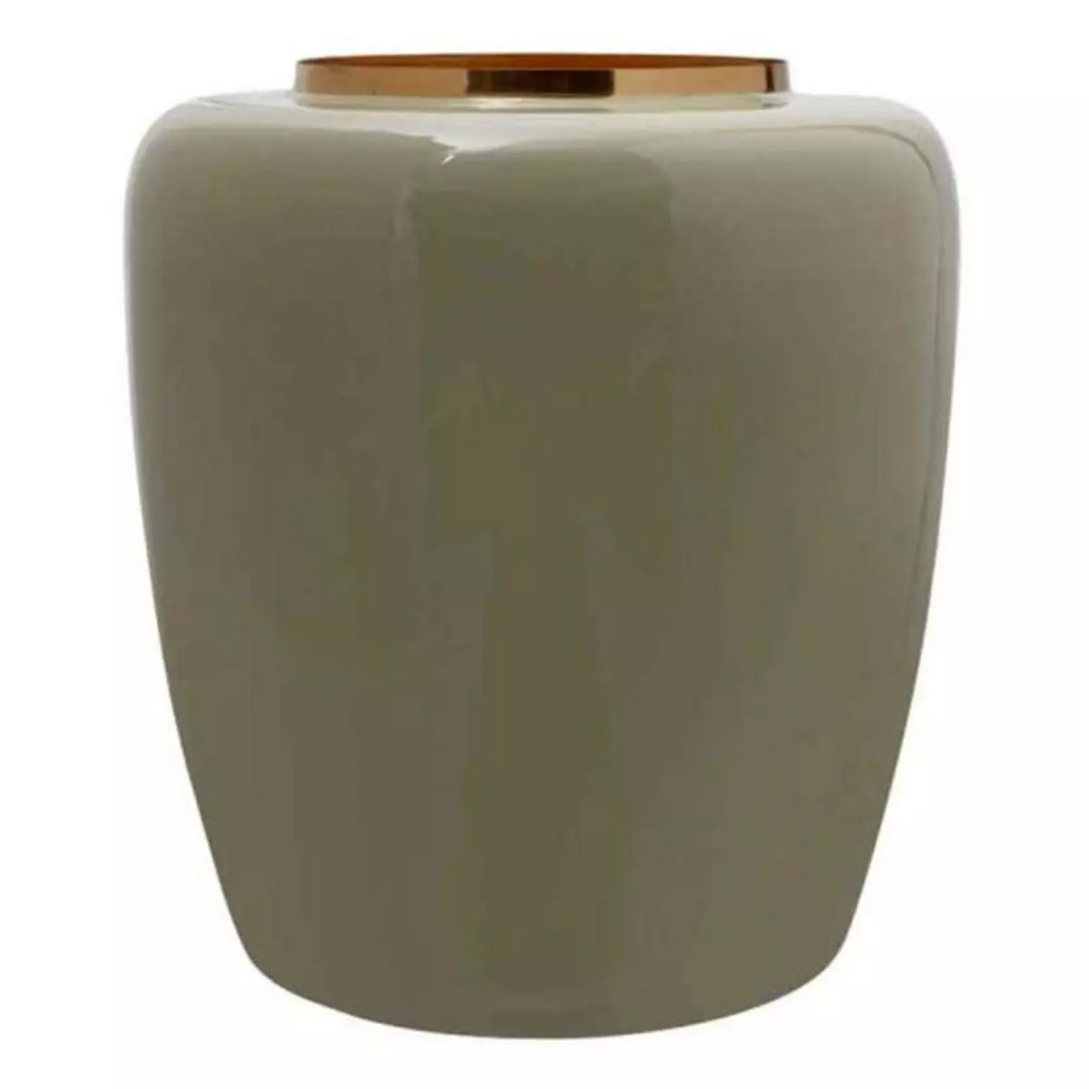 Paris Prix Vase Design en Métal  Artisse  36cm Menthe & Or