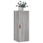 Voir la diapositive 4 : VIDAXL Armoire murale sonoma gris 34,5x34x90 cm