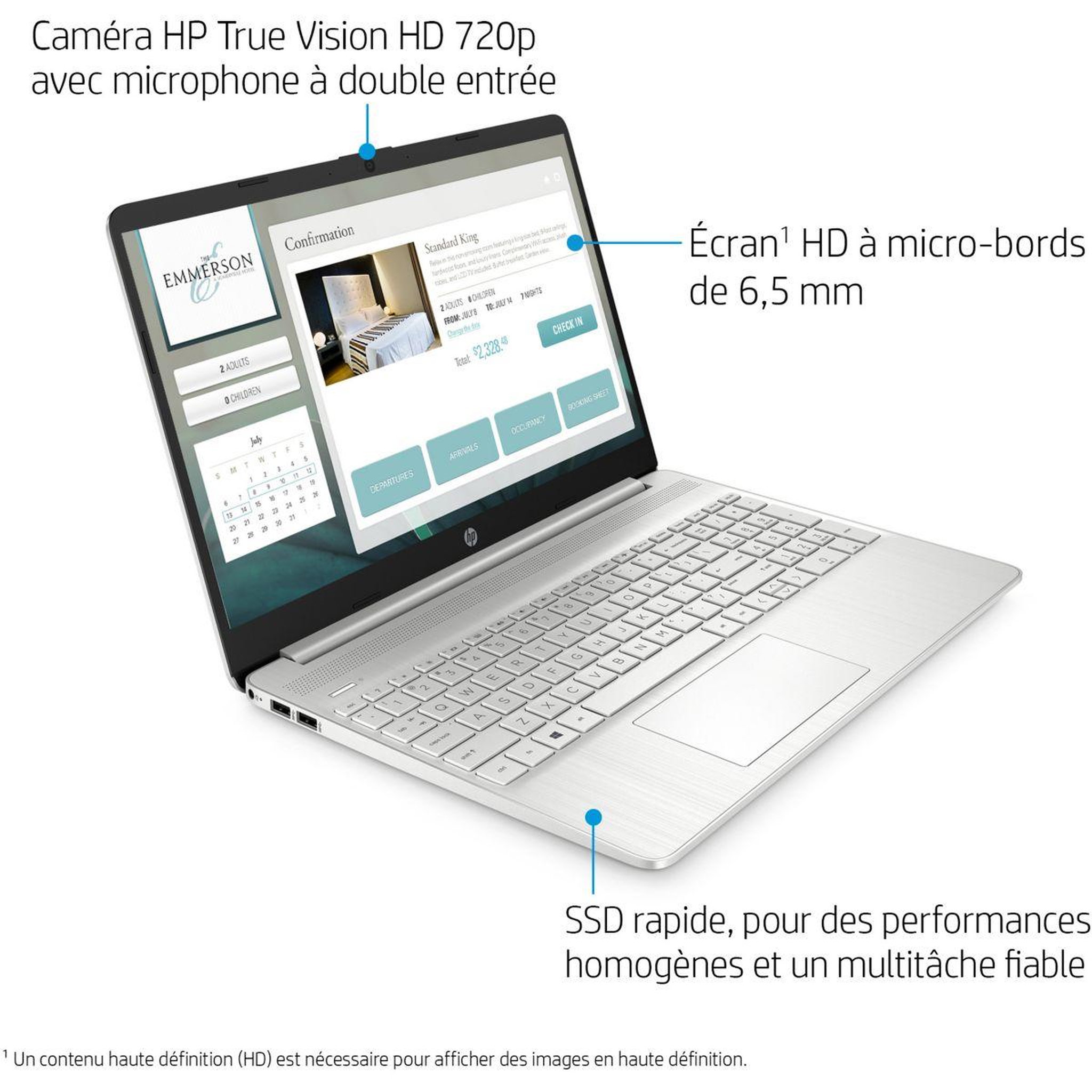 Voir la diapositive 5 : HP Ordinateur portable 15s-eq2115nf