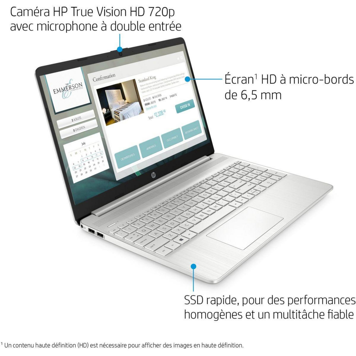 HP Ordinateur portable 15s-eq2115nf