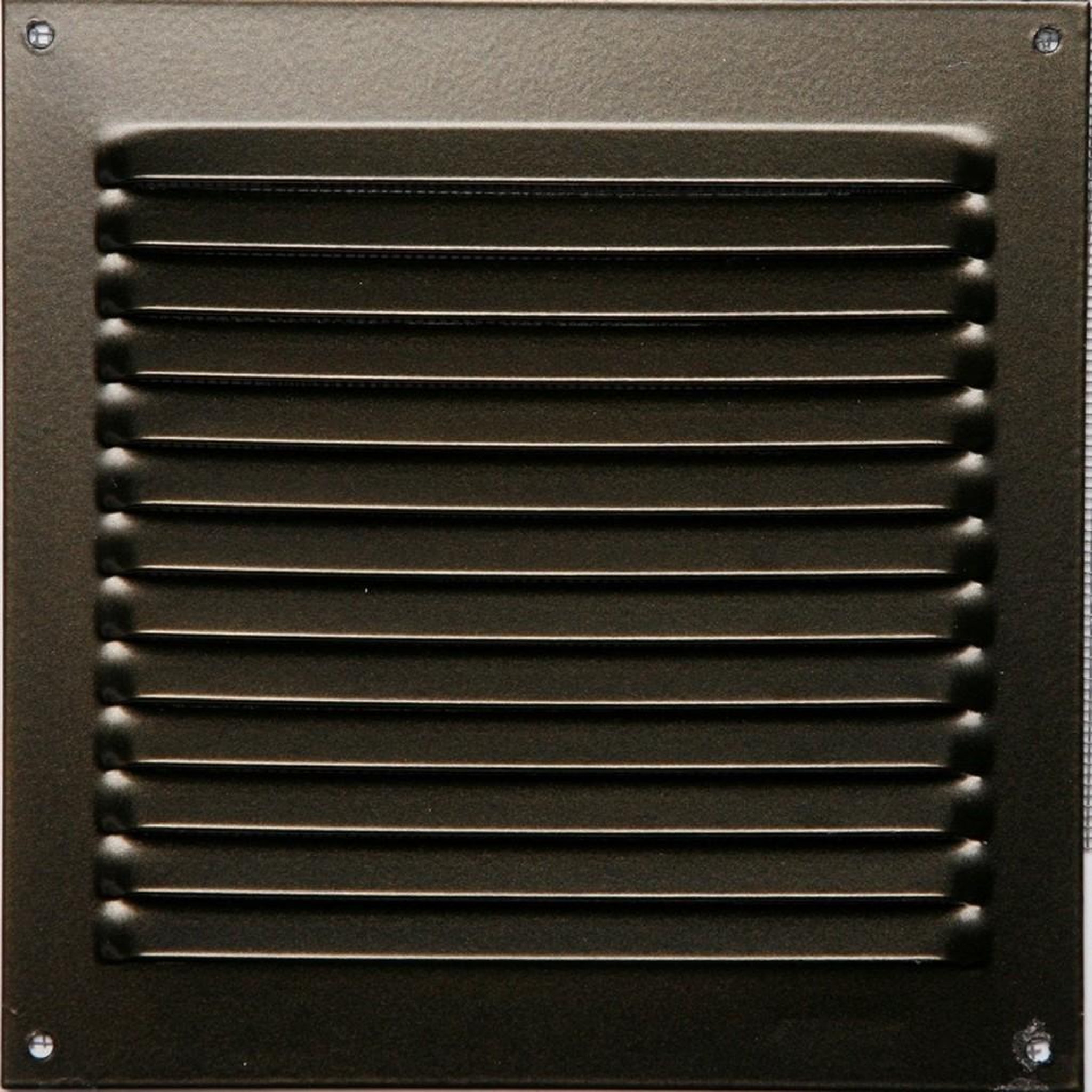 CENTRALE BRICO Grille d'aération aluminium laqué, L.15 x l.15 cm
